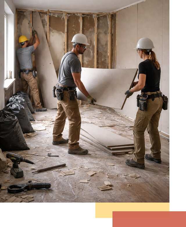 Демонтаж стеновых панелей в Пскове быстро и аккуратно