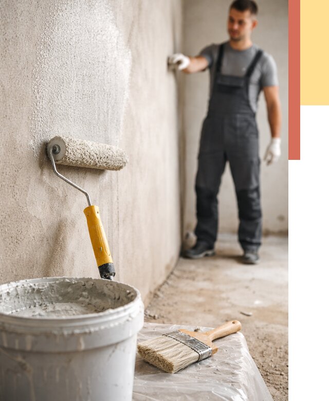 Нанесение бетоноконтакта на стены в Пскове от 4263 руб. быстро и недорого | ОТДЕЛОЧНИК-Пск