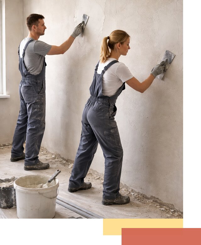 Штукатурка стен под обои в Пскове профессионально и быстро