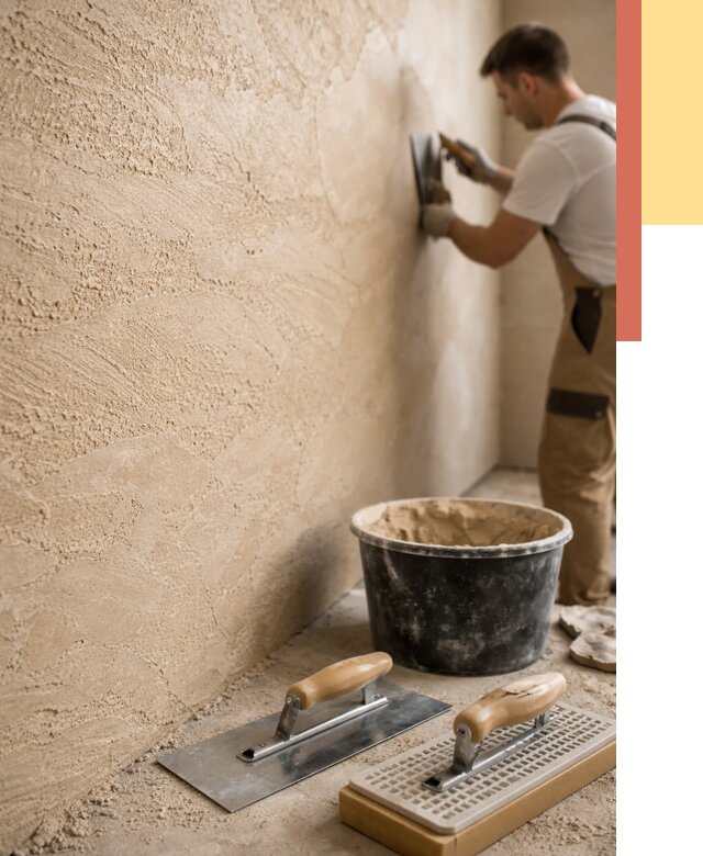 Декоративная штукатурка травертин в Пскове от 1827 руб/м2 — качественно и недорого | ОТДЕЛОЧНИК-Пск