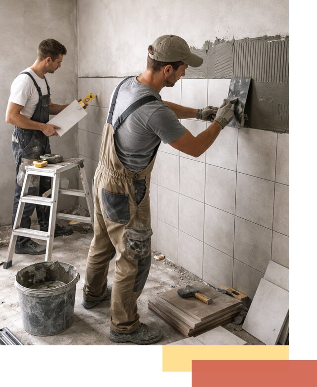 Укладка плитки на стены в Пскове профессионально и надежно