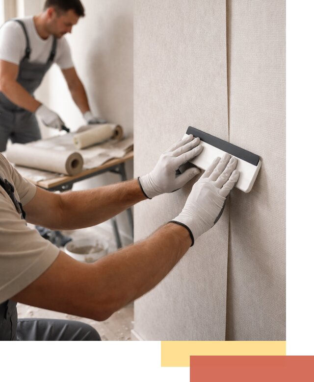 Поклейка обоев под покраску в Пскове профессионально и быстро