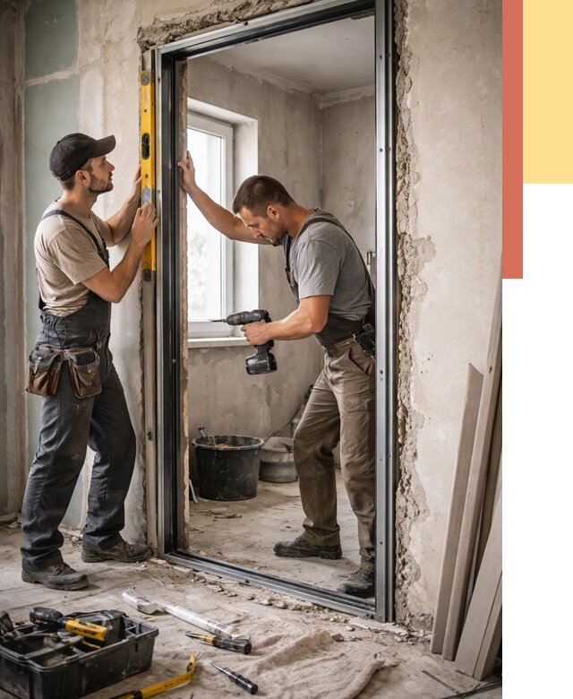 Закладка дверного проема в Пскове от 3553 руб. — быстро и недорого | ОТДЕЛОЧНИК-Пск