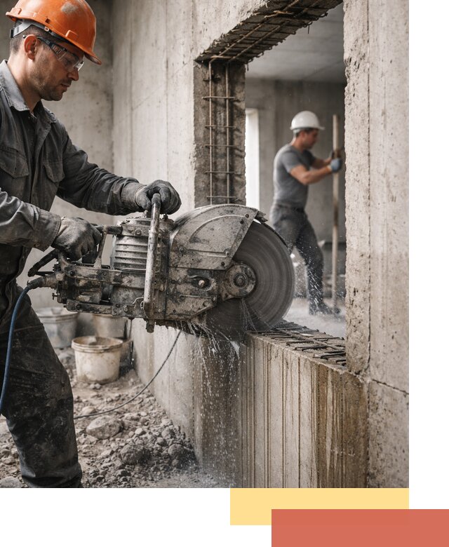 Алмазная резка проемов в Пскове быстро и точно