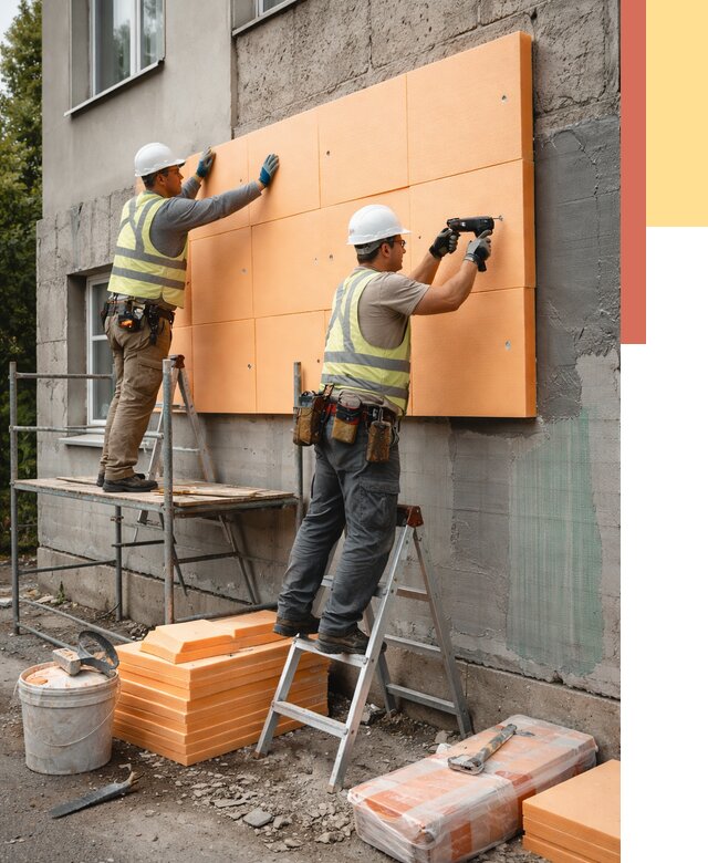 Утепление стен пеноплексом в Пскове от 1878 руб./м2 — быстро и недорого | ОТДЕЛОЧНИК-Пск