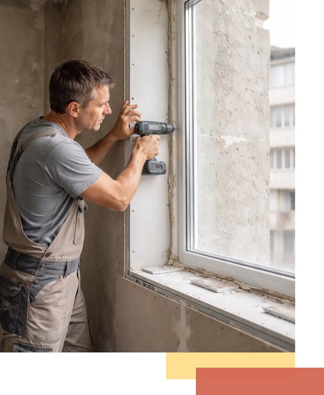 Монтаж гипсокартонных откосов в Пскове под ключ