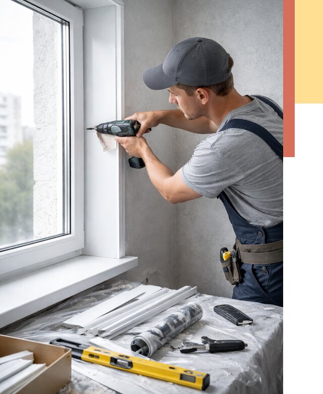 Установка пластиковых откосов в Пскове от 2284 руб. | ОТДЕЛОЧНИК-Пск монтаж, быстро и недорого