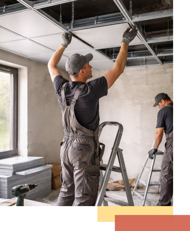 Монтаж кассетного потолка в Пскове качественно и быстро