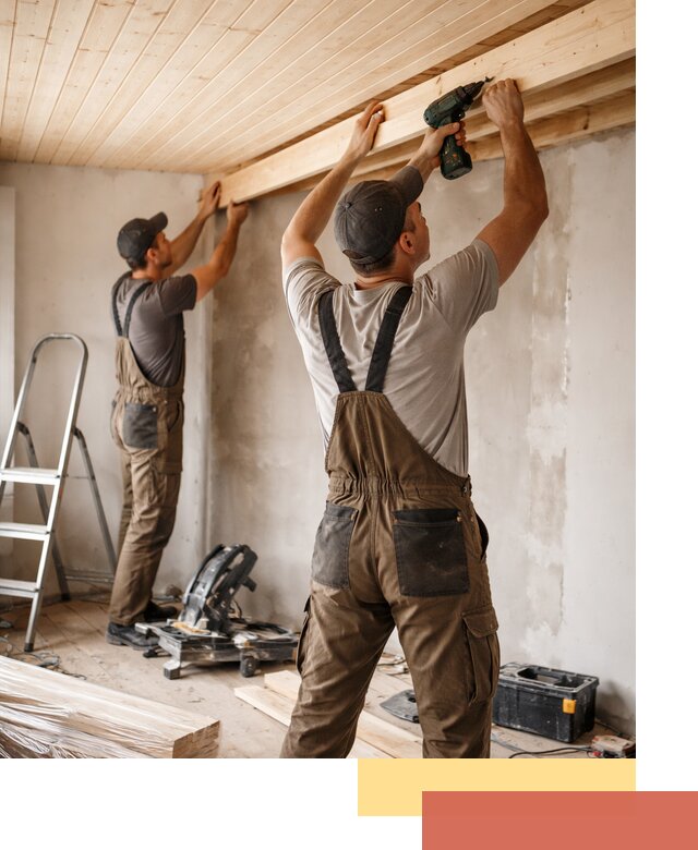 Монтаж потолка из вагонки в Пскове профессионально и аккуратно