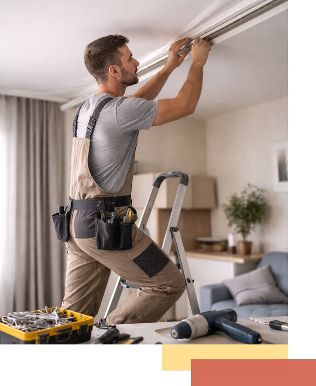 Ремонт натяжных потолков в Пскове — качественно и оперативно