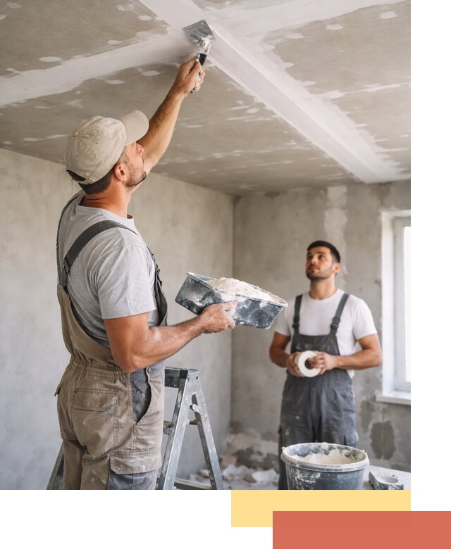 Обработка швов потолка ГКЛ в Пскове: качественная заделка и шпатлевка